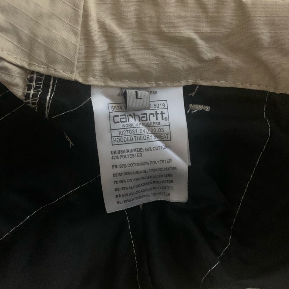 Men’s Carhartt Cargo Pants Khaki - Picture 5 of 5